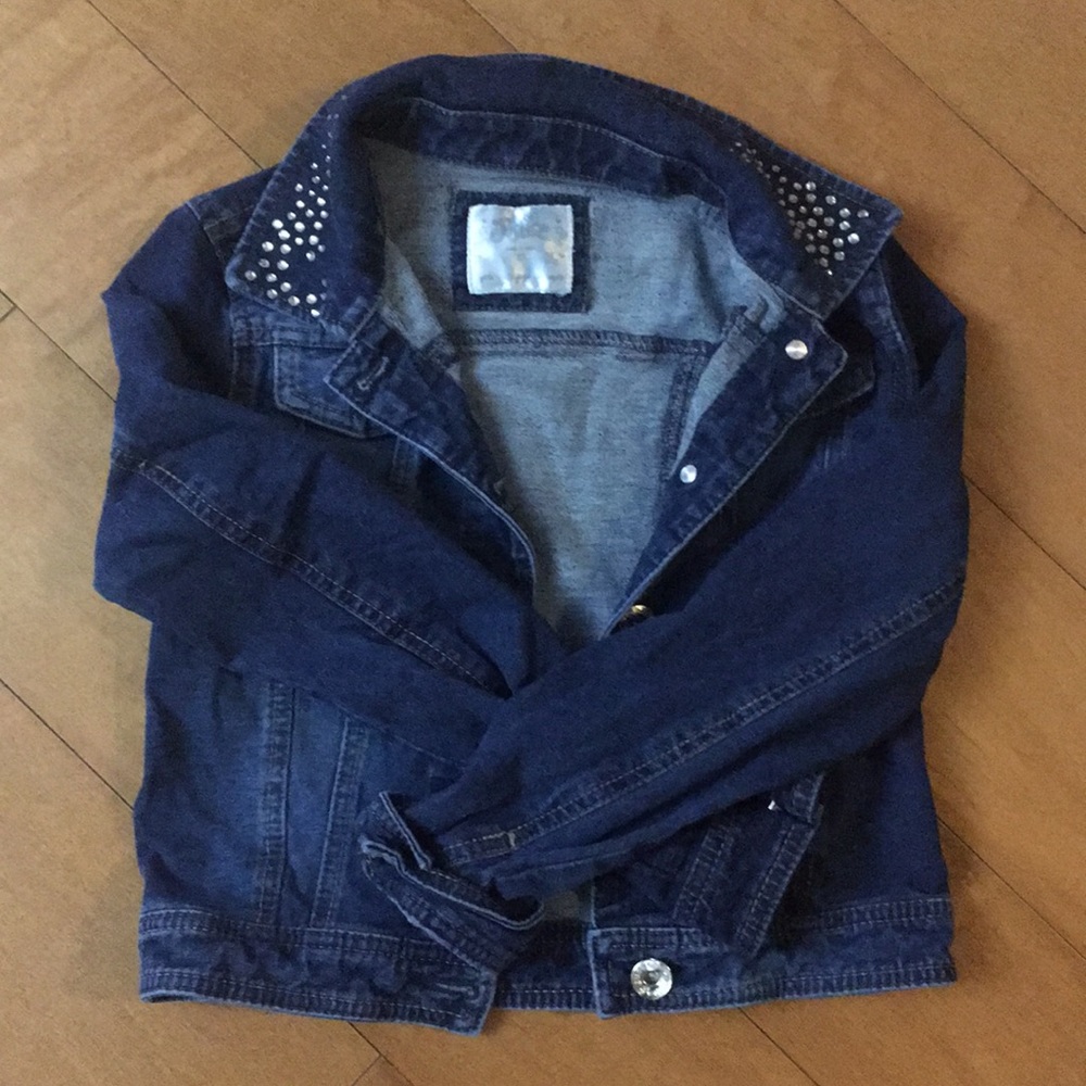 Justice jean jacket